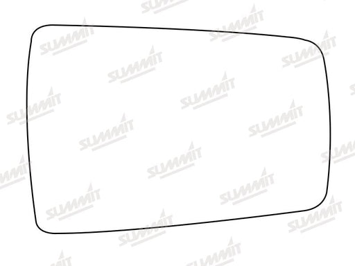 Summit Stick-On Standard Mirror Glass fits Alfa 75 RHS Summit - Dynamic Drive