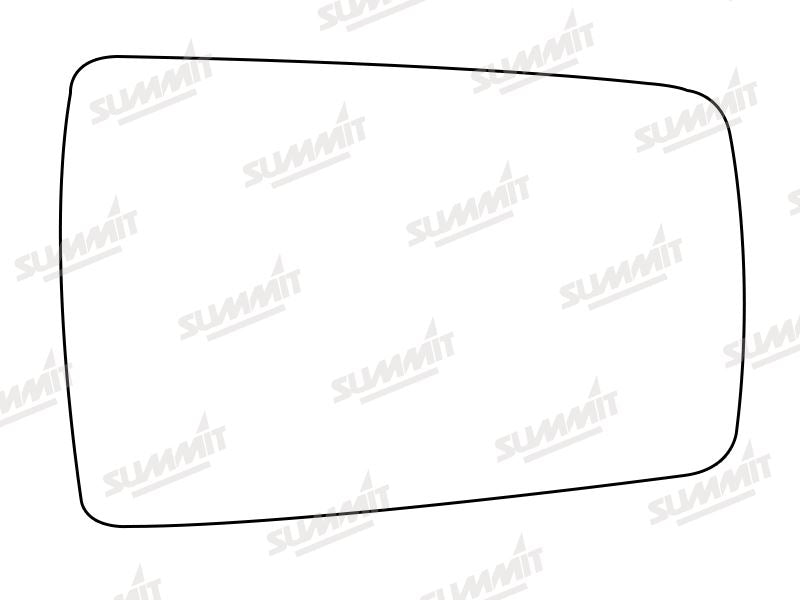Summit Stick-On Standard Mirror Glass fits Alfa 75 RHS Summit - Dynamic Drive