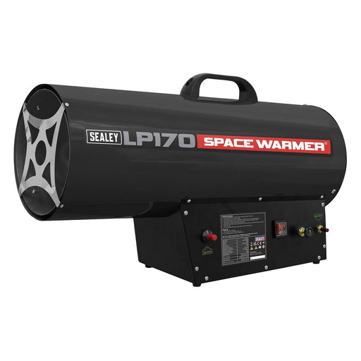 Sealey Space Warmer Propane Heater 102,000-170,000Btu/hr LP170 Sealey  - Dynamic Drive