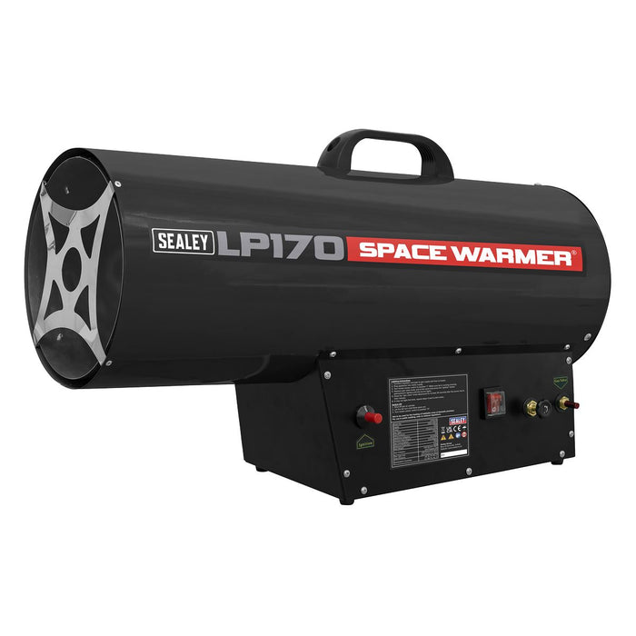 Sealey Space Warmer Propane Heater 102,000-170,000Btu/hr LP170 Sealey  - Dynamic Drive