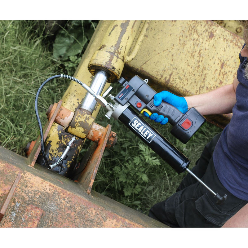 Sealey Cordless Grease Gun 12V CPG12V Sealey - Dynamic Drive