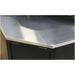 Sealey Stainless Steel Corner Worktop 930mm APMS19 Sealey - Dynamic Drive