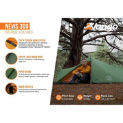 Vango Nevis 300 3 Berth Pamir Green Tent Vango - Dynamic Drive