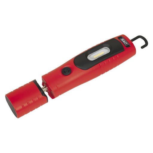 Sealey Rechargeable 360 Inspection Light 7 SMD & 3W SMD LED Red Lithium-ion Sealey - Dynamic Drive