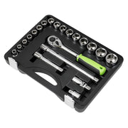 Sealey Socket Set 21pc 1/2"Sq Drive Metric S01237 Sealey - Dynamic Drive