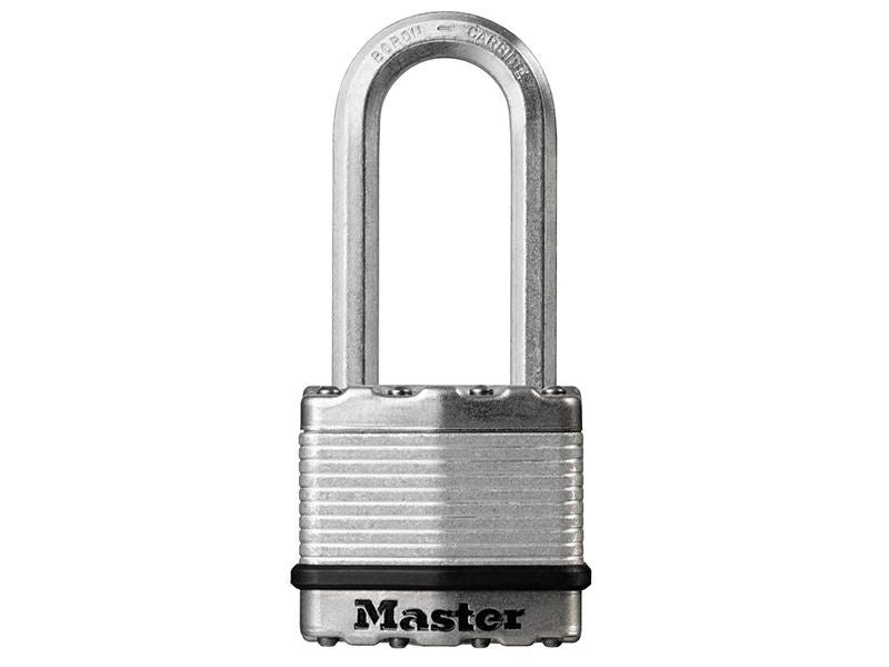 Master Lock Excell™ Laminated Steel 50mm Padlock 4-Pin - 51mm Shackle Master Lock - Dynamic Drive