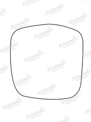 Summit Stick-On Standard Mirror Glass fits Toyota Landcruiser Colorado LHS Summit - Dynamic Drive