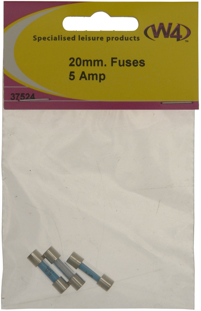 W4 Fuse 5A 20Mm X 5Mm (3) 37524 W4 - Dynamic Drive
