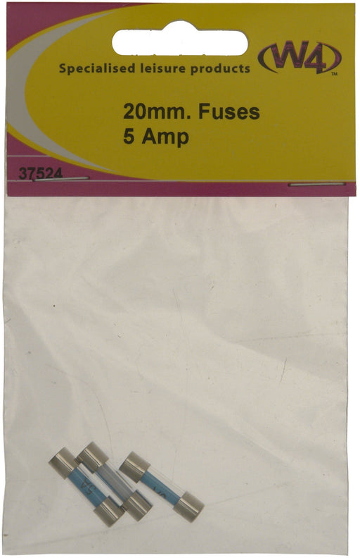 W4 Fuse 5A 20Mm X 5Mm (3) 37524 W4 - Dynamic Drive