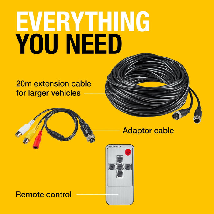 Ring 7 Reversing Camera System - RCS700N Ring Automotive - Dynamic Drive