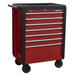 Sealey Topchest 4 Drawer & Rollcab 7 Drawer Combination AP3411STACK Sealey - Dynamic Drive