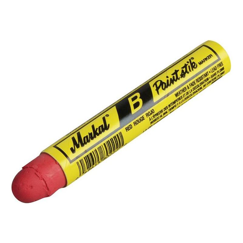 Markal Paintstik Cold Surface Marker Red Markal - Dynamic Drive