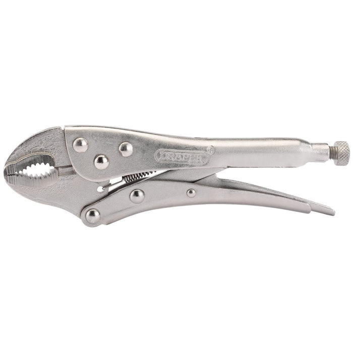 Draper Curved Jaw Self Grip Pliers, 185mm 35368 Draper - Dynamic Drive