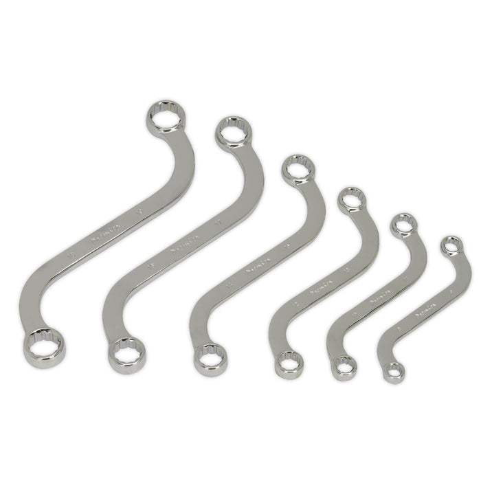 Sealey S-Spanner Set 6pc Metric AK6315 Sealey - Dynamic Drive