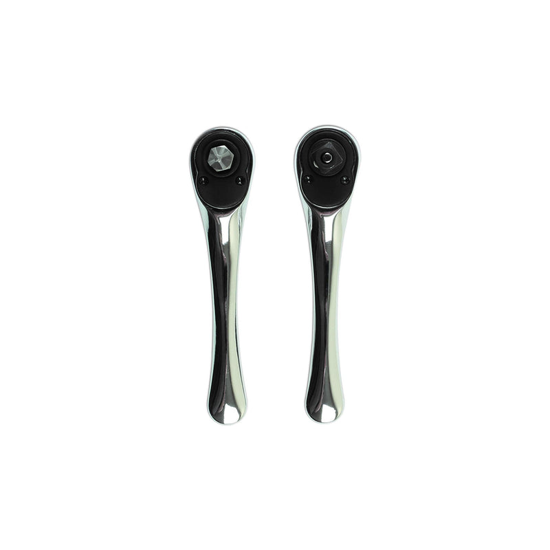 Laser Micro Ratchet Set 1/4"D 2pc 5822 Laser - Dynamic Drive