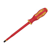 Draper XP1000 VDE Plain Slot Screwdriver, 8.0 x 175mm 64426 Draper - Dynamic Drive