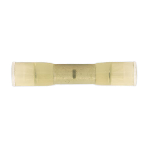 Sealey Cold Seal Butt Connector Yellow5.9mm Pack of 10 YTCS10 Sealey - Dynamic Drive