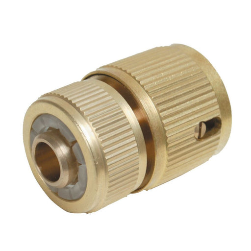 Silverline Quick Connector Auto Stop Brass 1/2" Female Silverline - Dynamic Drive