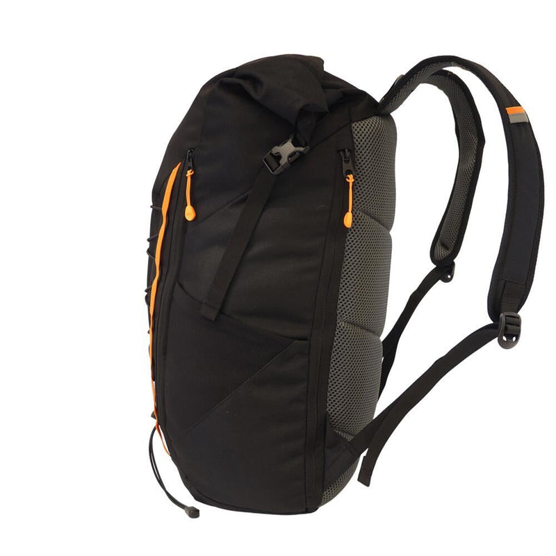 Vango Hex Rolltop 25L 25 Black Rucksack Backpack Vango - Dynamic Drive