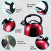 MDS1203 Liberty Red 2.5 Litre Whistling Kettle CW-T056-B1R Liberty Leisure UK - Dynamic Drive