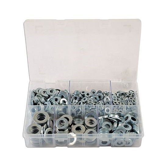 Connect Assorted Form A Flat Washers Box 800pc 31862 Tool Connection - Dynamic Drive