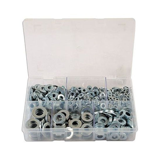 Connect Assorted Form A Flat Washers Box 800pc 31862 Tool Connection - Dynamic Drive