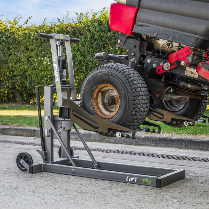 Sealey Premier Hydraulic Mower/Tractor Lift 340kg Capacity STML340 Sealey Premier - Dynamic Drive