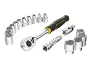 Stanley® Hand Tools FATMAX® 3/8in M PRO-STACK™ Socket Set, 18 Piece STANLEY® Hand Tools - Dynamic Drive