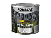 Ronseal Direct to Metal Paint Silver Satin 250ml Ronseal - Dynamic Drive