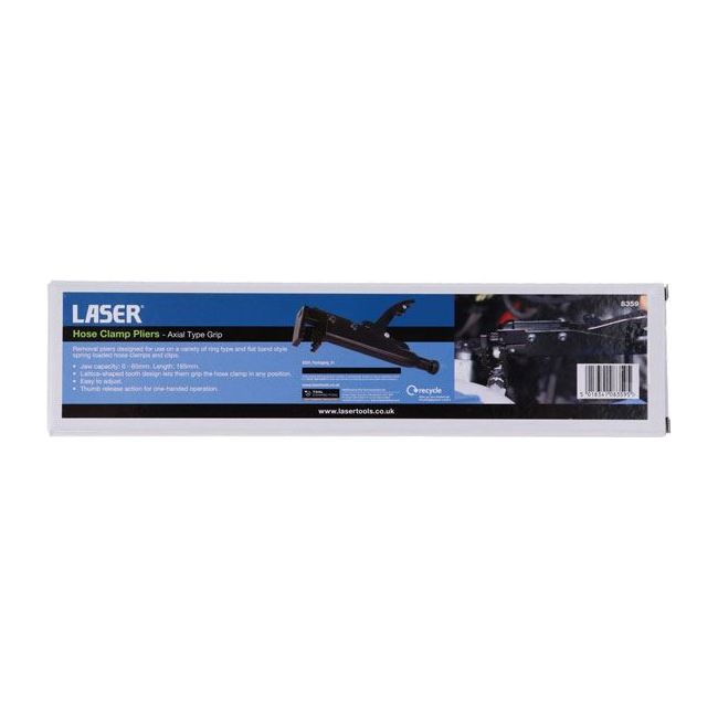 Laser Hose Clamp Pliers - Axial Type Grip 8359 Laser - Dynamic Drive