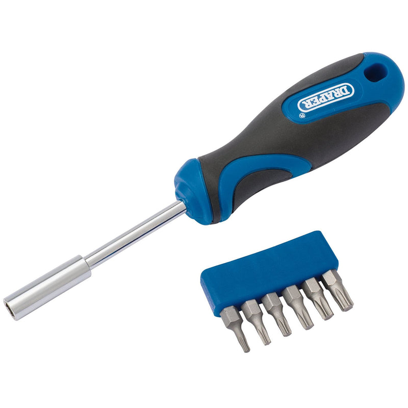 Draper TX-STAR Soft Grip Driver and Bit Set (7 Piece) 43613 Draper - Dynamic Drive