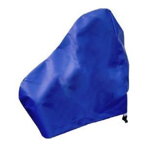 HTD Faux Leather Hitch Cover Blue QQ007340BA HTD - Dynamic Drive