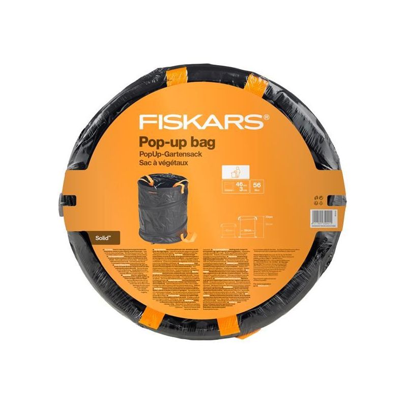 Fiskars Solid™ Popup Garden Bag 56 litre Fiskars - Dynamic Drive