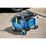 Draper Work Stool, Blue 23716 Draper - Dynamic Drive