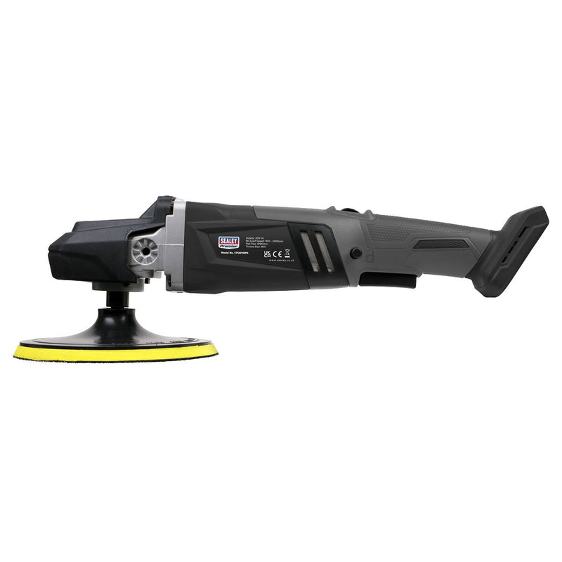 Sealey Brushless Rotary Polisher 20V SV20 Series180mm Body Only CP20VRPX Sealey - Dynamic Drive