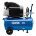Draper Air Compressor, 24L, 1.5kW 24980 Draper - Dynamic Drive