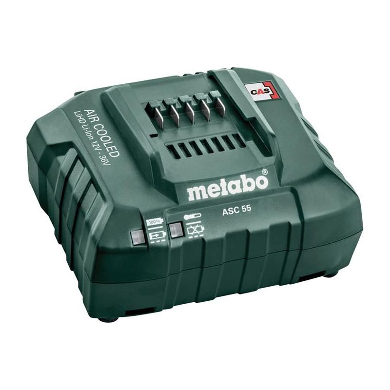 Metabo ASC 55 Air Cooled Slide Charger 12-36V Li-ion Metabo - Dynamic Drive