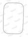 Summit Stick-On Commercial Mirror Glass fits Land Rover 83-90 & Defender 88-15 Sherpa Van 88 to 90 LHS & RHS Summit - Dynamic Drive