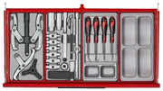 Teng Tools 26" PRO35™ stack tool kit 753 pieces red Town Tools - Dynamic Drive