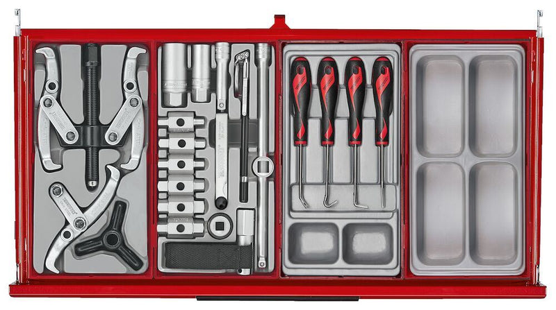 Teng Tools 26" PRO35™ stack tool kit 753 pieces red Town Tools - Dynamic Drive