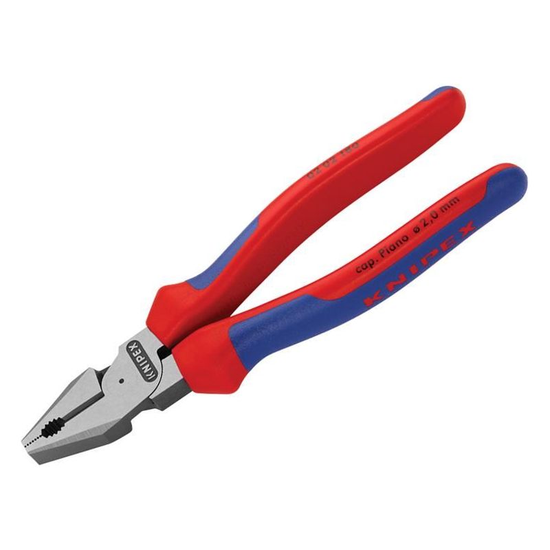 Knipex High Leverage Combination Pliers Multi-Component Grip 180mm Knipex - Dynamic Drive