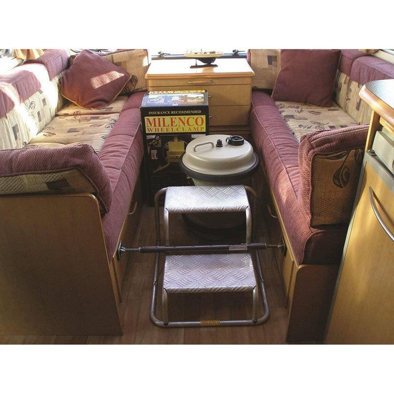 Milenco Cargo Telescopic Storage Bar Small 0.5m-0.91m 20"–36" Caravan Motorhome Milenco  - Dynamic Drive
