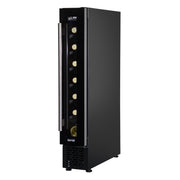 Baridi Extra-Slim 7 Bottle Wine Fridge & Cooler 15cm - Black DH76 Baridi - Dynamic Drive