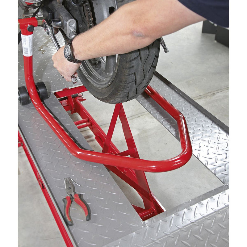 Sealey Motorcycle Lift 454kg Capacity Hydraulic MC401 Sealey - Dynamic Drive