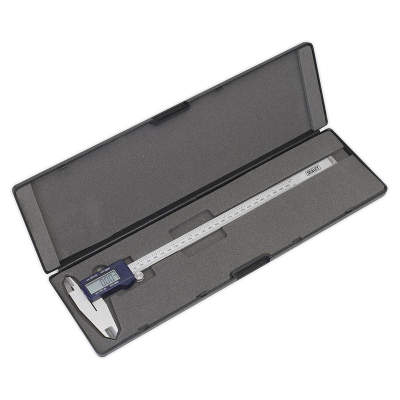 Sealey Digital Vernier Caliper 0-300mm(0-12") AK9623EV Sealey - Dynamic Drive