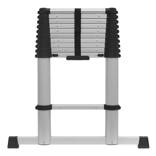 Sealey Telescopic Ladder 11-Tread Aluminium - BS EN 131 ATL11 Sealey - Dynamic Drive