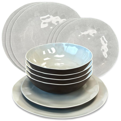 MDS1203 Liberty Capri 12 Piece Melamine Dinner Set LL1382 Liberty Leisure UK - Dynamic Drive