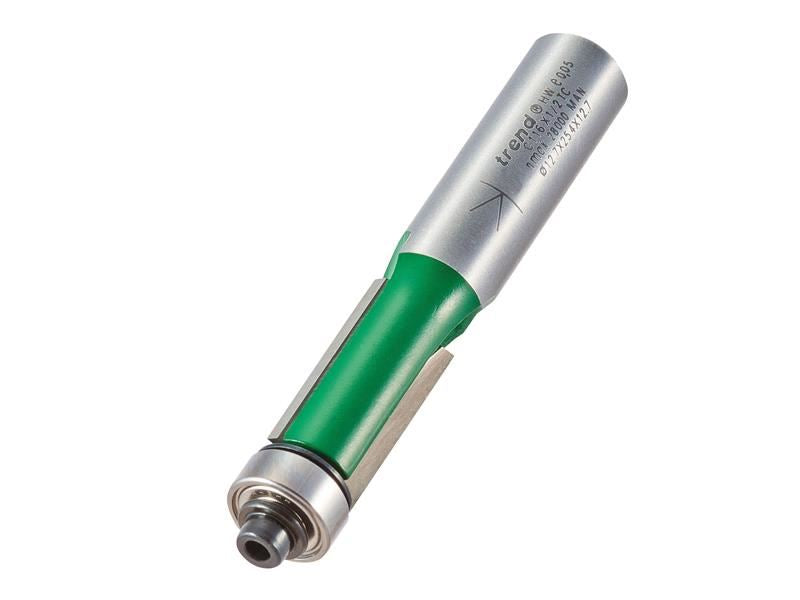Trend C116 x 1/2 TCT 90° Bearing Guided Trimmer Cutter 12.7 x 25.4mm Trend - Dynamic Drive