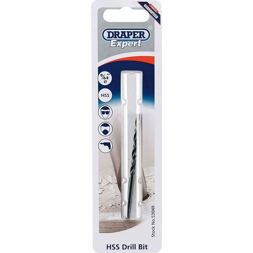 Draper HSS Drill Bit, 9/64" 53049 Draper - Dynamic Drive
