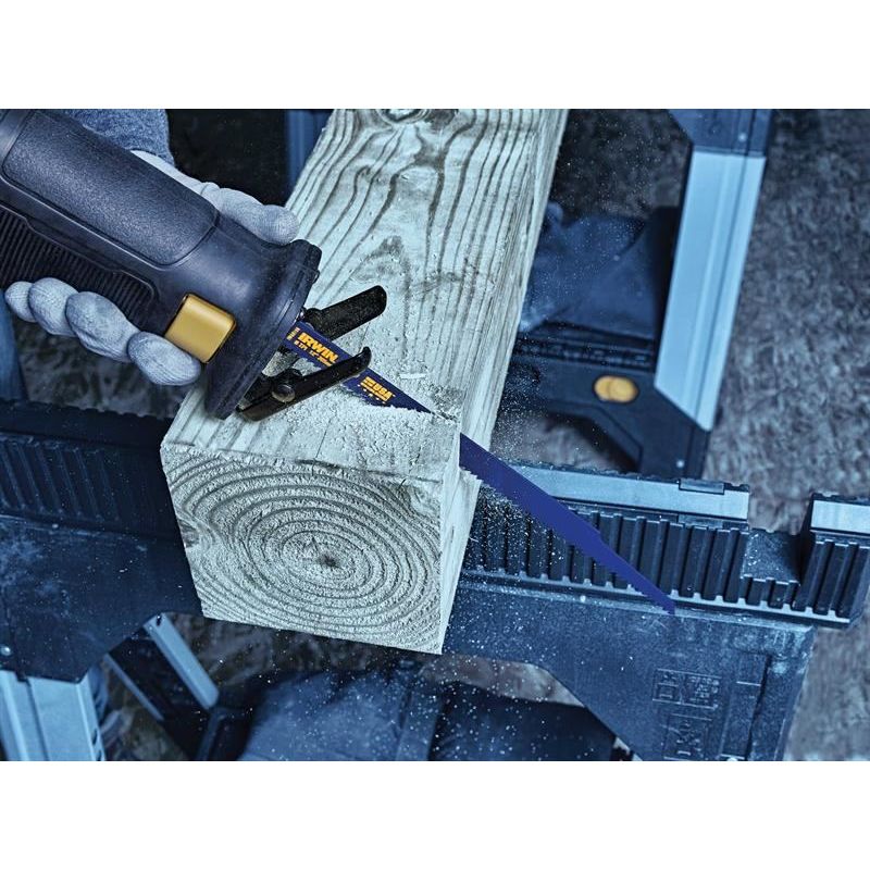Irwin® 156R Sabre Saw Blade Nail Embedded Wood Cutting 300mm Pack of 5 IRWIN® - Dynamic Drive